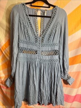 free people do it again mini dress Free People Pink & Orange Stripe Do It Again Mini Dress Small S at Amazon Women's Clothing store